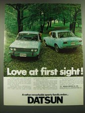 1968 Datsun Cars Ad - Love at