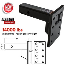 Heavy Duty 3-Position Pintle