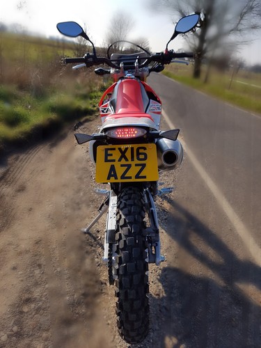 Honda crf 250l 250m - 250m, tail