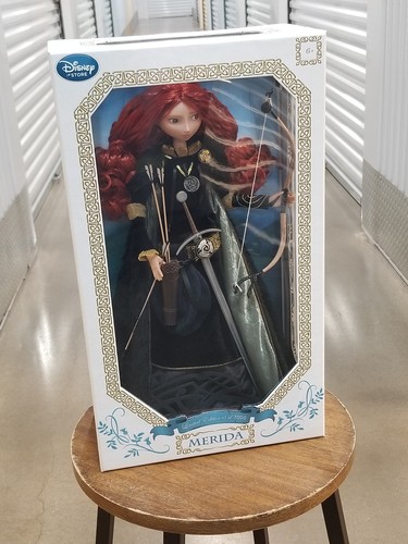 Merida brave doll disney store - merida,