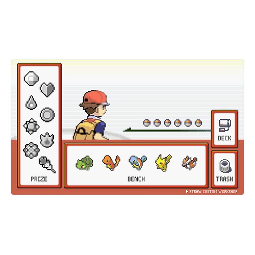 Pokemon board game mat - game,