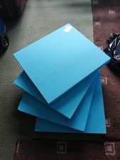 4 MEDIUM DENSITY SEATING FOAM PADS 50 X 56CM X 5.08CM - NEW & UNUSED