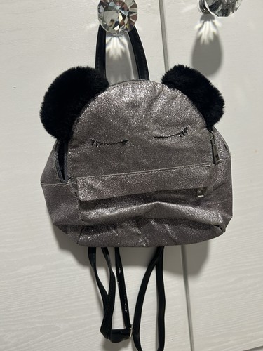Black and silver panda - silver, style