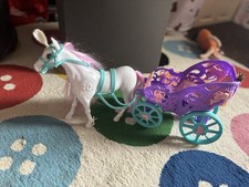 Sparkle Girls Unicorn Horse and Carriage Play Set Kids Toy