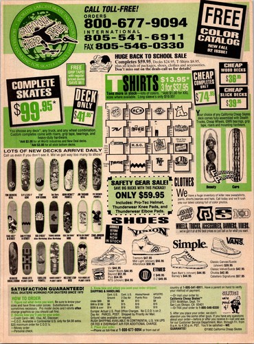 1992 california cheap - cheap, skates