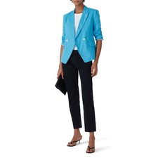 RAG & BONE Blue Linen Front