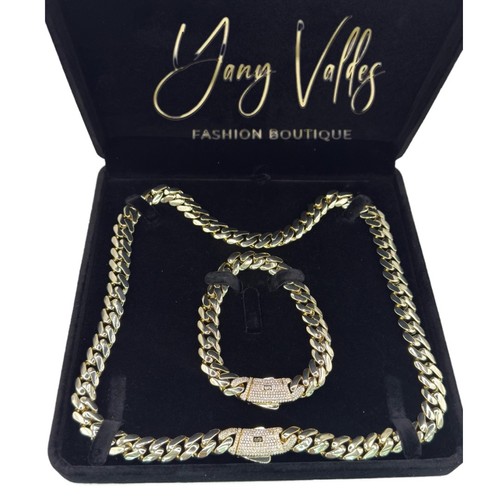 Set miami cuban link chain - cuban,
