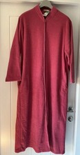 M&S LONG ZIPPED DRESSING GOWN