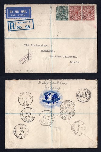 Stamps 1933 wallasey - stamps,