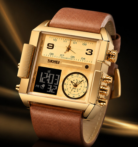 Men triple sub dial - men's,