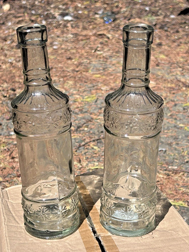 Decorative glass bottles - decorative,