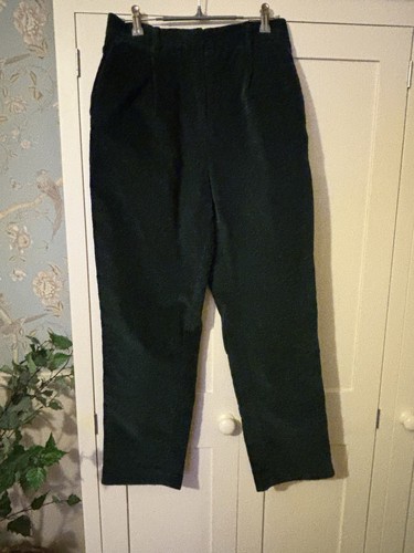 Toast corduroy green trousers - green,