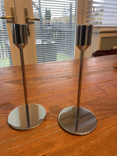 Chrome candlesticks - chrome,