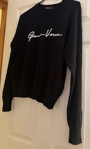 Black versace jumper - jumper, (size