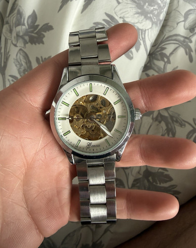 Genoa skeleton automatic watch - skeleton,