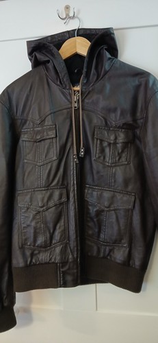 Vintage leather cow hide mens - cow,