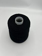 100% Lambswool Yarn In Jet