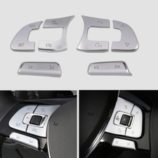 Interior silver steering wheel - interior,