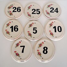 Hand made ceramic - house, signs