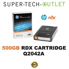 HP RDX 500GB Removable Blank Backup Data Cartridge Disk Q2042A