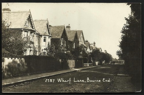 Bourne end wharf - wharf, lane