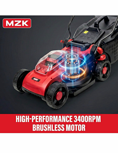 Mzk battery push lawn mower - mzk,