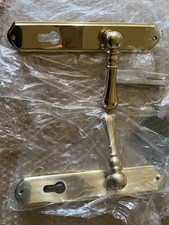 Solid Brass Euro Lock Lever