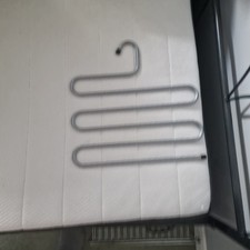 Clothes Pants Trouser Hanger Multi Layer Storage Closet Space Saver Organizer UK