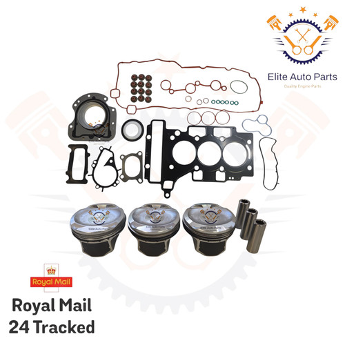Piston head gasket - set, for