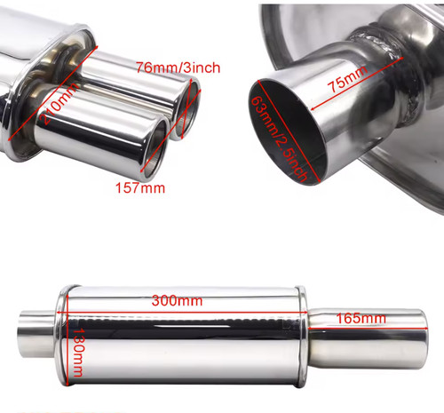Twin tips stainless steel - twin,