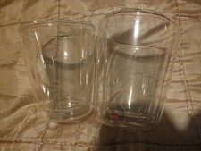Pair Bodum double walled tea