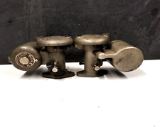 Twin Solex 30 MHD Carburettors – Bronze Horizontal Matched Pair – VSCC Bugatti?