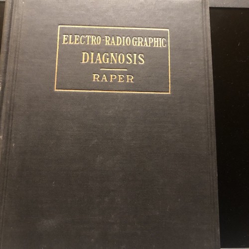 1922 elecro radiographic - 1922, elecro-radiographic