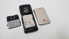 Original Nokia 6300 keypad , Middle Chassis , Battery Cover Silver Black