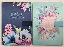 Telephone /  Address / Birthday / Contact Book A-Z Index Hard Back Cover A5 