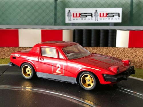 Scalextric triumph tr7 wsr3d - scalextric,