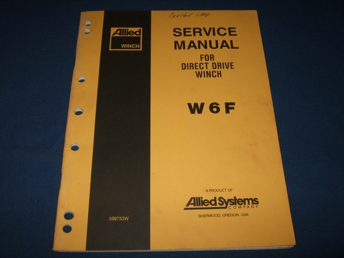 Hyster allied w6f direct - allied,