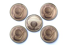 Metal Golf Ball Marker Set