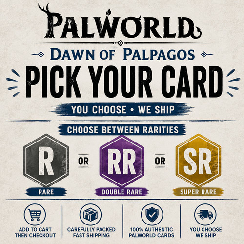 Palworld tcg dawn - of, palpagos