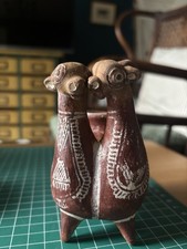 Peruvian Ceramic Double Headed