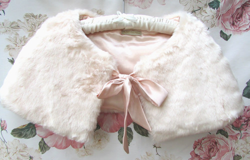 Jenny packham blush pink fur - jenny,