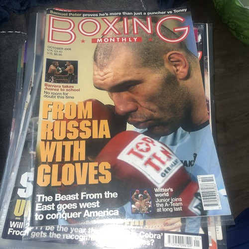 Boxing monthly october 2006 - boxing,