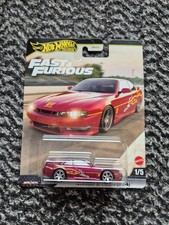 Hot wheels Premium Nissan 240sx S14 Fast And Furious 2025 jdm