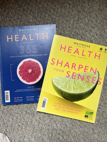 Waitrose health magazines 2 - magazines,