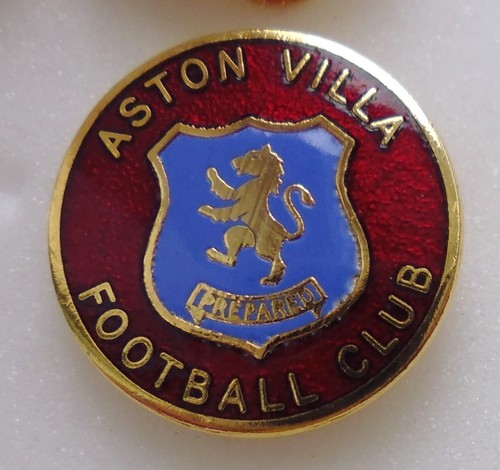 Aston villa football - aston, enamel