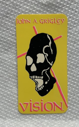 Vintage skateboard sticker