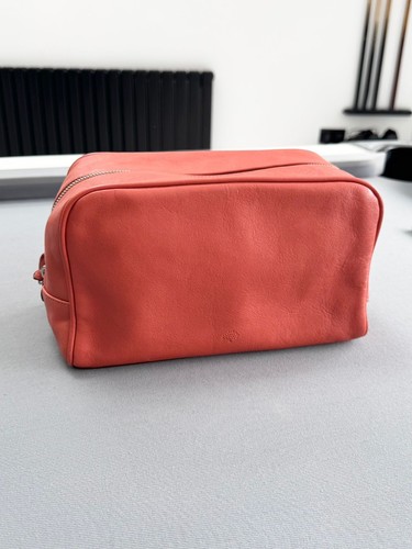 Mulberry coral wash bag - coral,