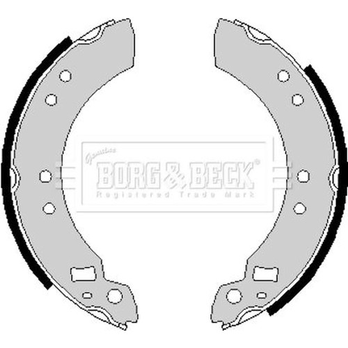 Borg beck brake shoe set - &,