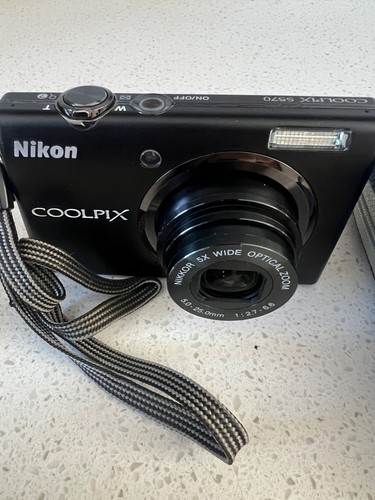 Nikon coolpix s570 black - nikon,
