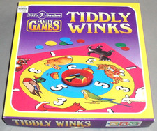 VINTAGE Tiddlywinks Board Game Kitfix Classic Strategy 1996 COMPLETE RETRO